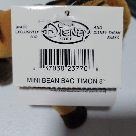 Disney Store Lion King Timon 7 inch Plush Meerkat Stuffed Animal Toy - Picture 5 of 7